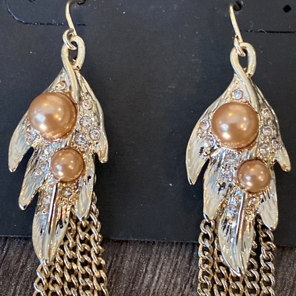 ANN TAYLOR | mesh tassel earrings - Picture 2 of 8